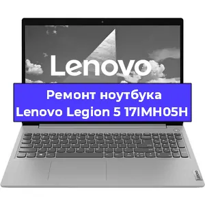 Чистка от пыли и замена термопасты на ноутбуке Lenovo Legion 5 17IMH05H в Красноярске